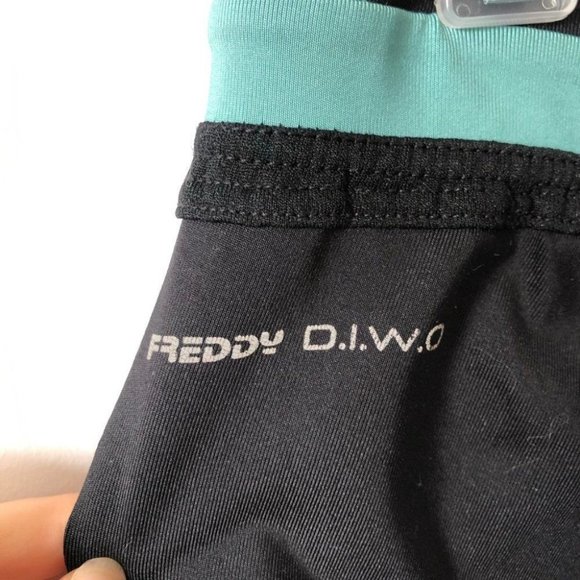 FREDDY WR.UP Sport Leggings Capri Contrast Slim Crop Gym Workout Yoga Active - Picture 6 of 14